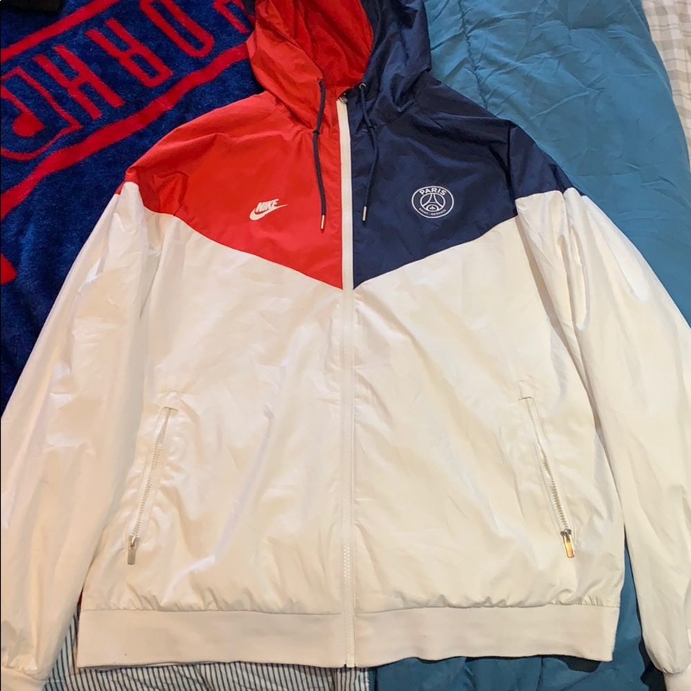 Nike Psg Windbreaker Jacket Size L